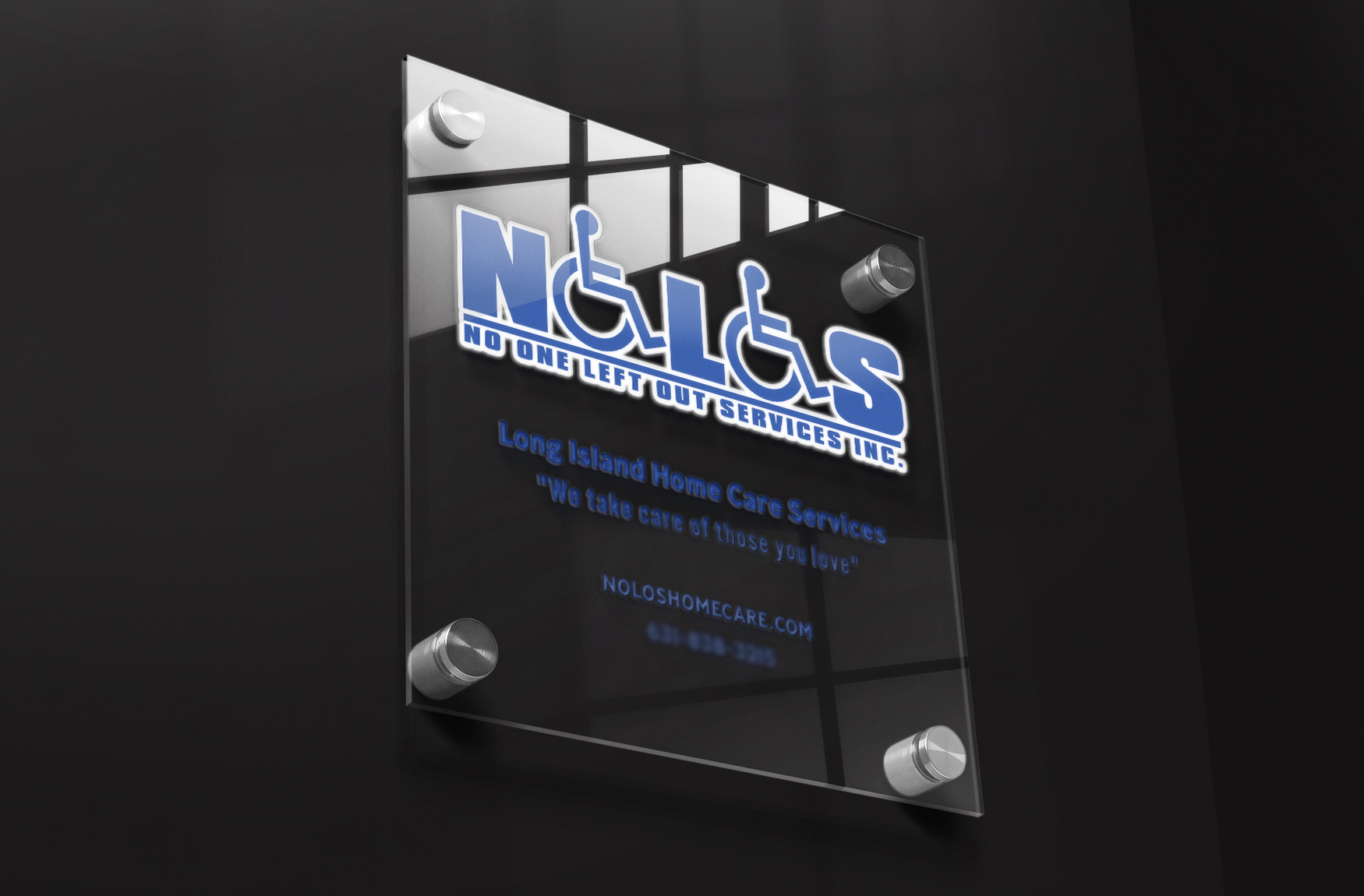 Sign for Nolos Office Door